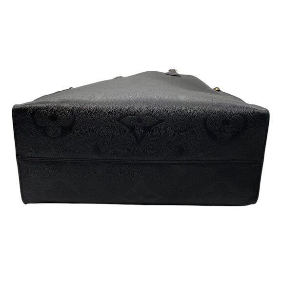 Louis Vuitton Black Monogram Empreinte Leather OnTheGo Handbag - Picture 4 of 15